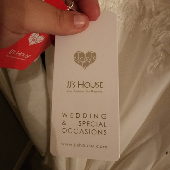 Jjs House Bridesmaid Gown Ivory Size 16W - Picture 6 of 6